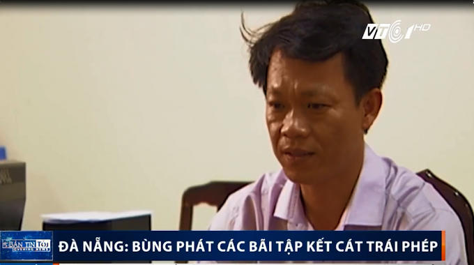 Ông Trần Phước Mỹ - Trưởng phòng Tài nguyên và Môi trường quận Cẩm Lệ, TP Đà Nẵng.