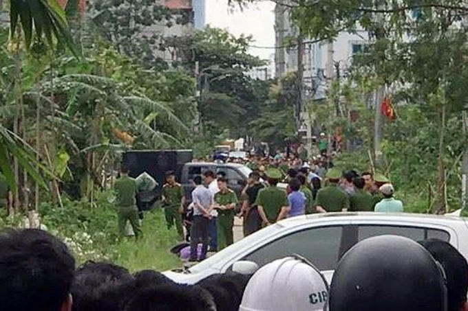 Hiện trưởng vụ án.