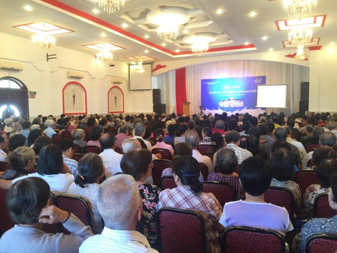 Các đại biểu tham dự tại hội thảo ở Hồ Chí Minh.