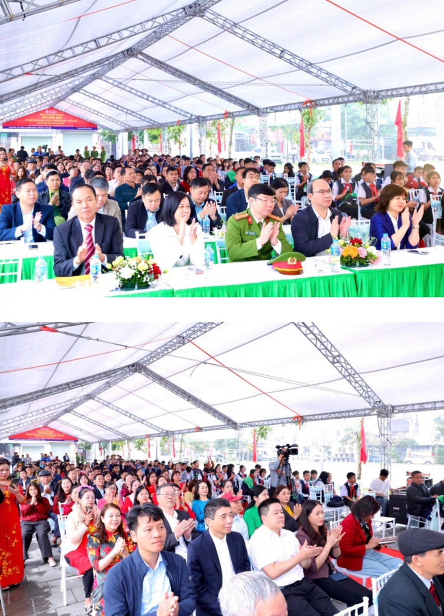 Các đại biểu tham dự buổi lễ