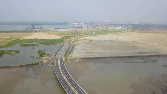 Cụm cảng Cái Mép - Thị Vải thuộc quy hoạch cảng biển số 5 đã được chính phủ phê duyệt.