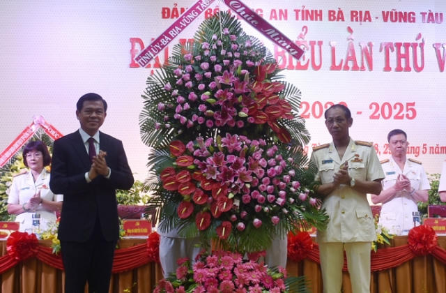 Đại hội Đại biểu Đảng bộ Công an tỉnh Bà Rịa - Vũng Tàu