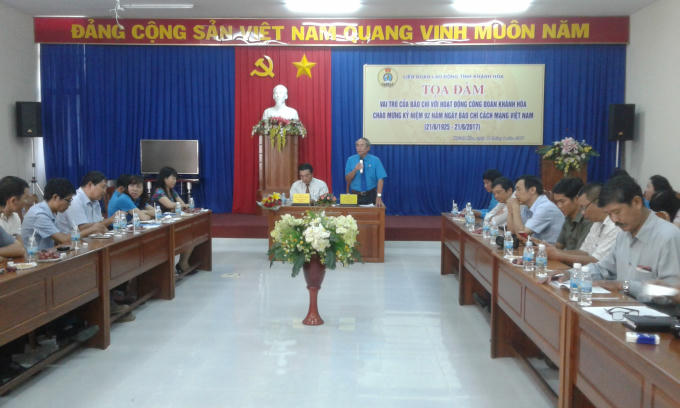 Quang cảnh buổi Tọa đàm.
