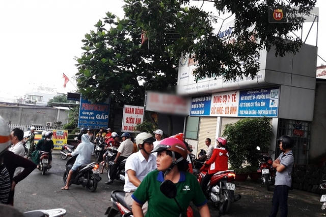 Phòng khám nơi bác sĩ N.V.L được cho là có hành vi hiếp dâm bệnh nhân 18 tuổi.