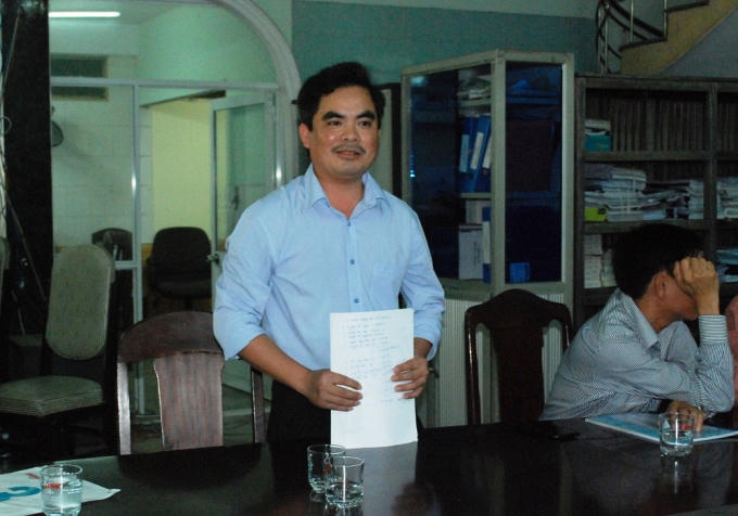 Ông Hồ Sỹ Thái, đại diện cho nhà đầu tư đồng ý để các cổ đông nhận chuyển nhượng số cổ phần đã mua của COSEVCO lại cho CICO.