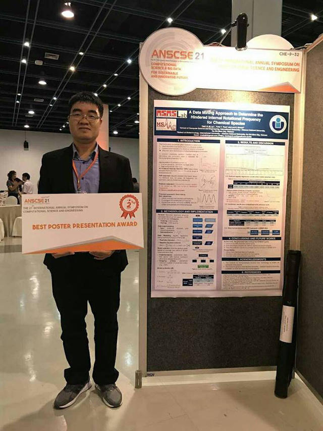 Lê Huỳnh Minh Triết tham dự hội thảo khoa học tại Thái Lan.