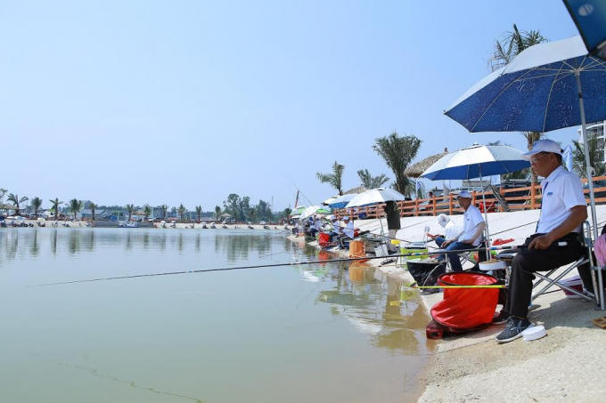 150 cần thủ từ 22 câu lạc bộ câu cá trên cả nước bước vào cuộc tranh tài