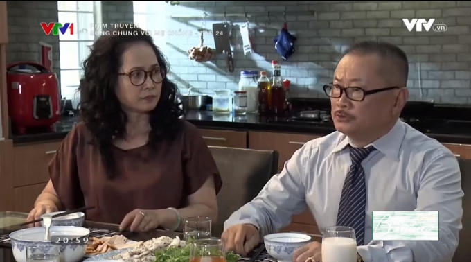 Ông Phương cũng phải tức giận vì hành vi của vợ và con trai.