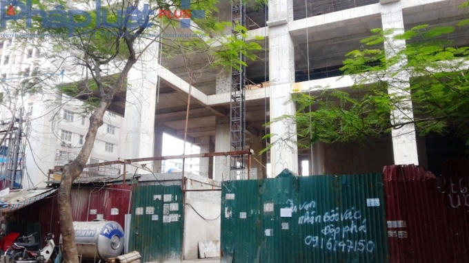 Dự án Golden West: Bị đình chỉ thi công vì xây dựng sai thiết kế.