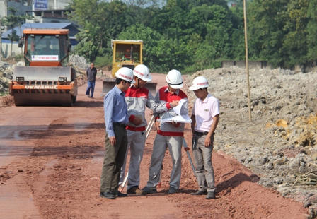 Ảnh đường Thắng Lợi kéo dài giai đoạn1. (Nguồn thainguyen.songcong.gov.vn).