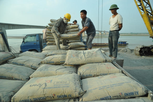 Trong năm 2017, sản lượng tiêu thụ xi măng và clinker đạt 80,3 triệu tấn. Nguồn ảnh: Internet