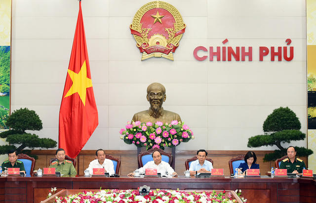 Thủ tướng chủ trì cuộc họp về tình hình an ninh trật tự với các địa phương