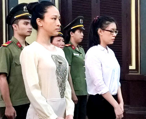 Trương Hồ Phương Nga và Nguyễn Đức Thùy Dung.