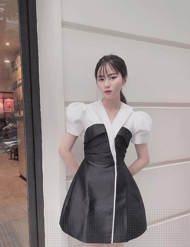 Cô bạn cũng thử sức với vai trò mẫu ảnh hậu giảm cân