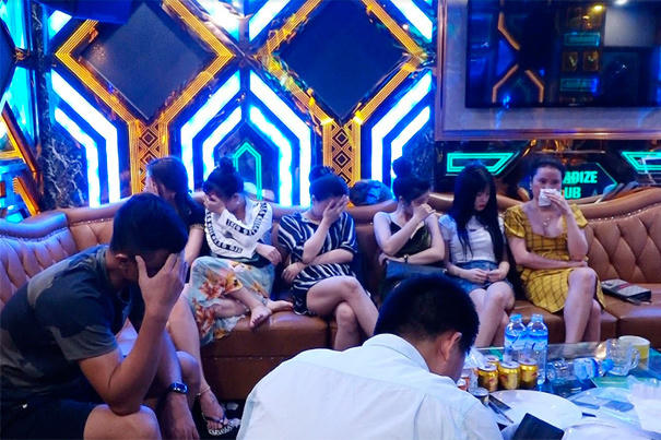 Cơ sở karaoke Thiên Đường có rất nhiều đối tượng bay lắc