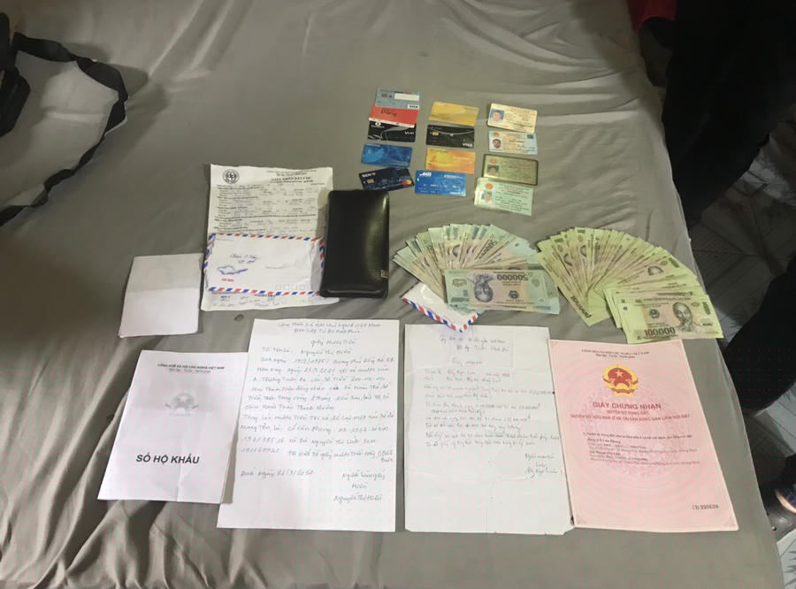 Số tang vật, tài liệu có liên quan trong chuyên án.