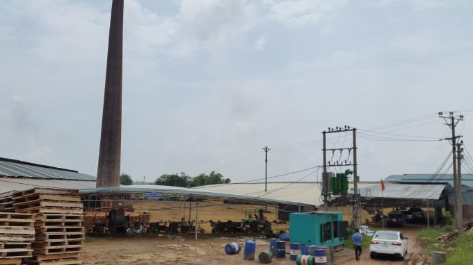 L&ograve; gạch Hoffman của HTX Đại Thắng trước khi bị ph&aacute; dỡ ng&agrave;y 30/9/2016.