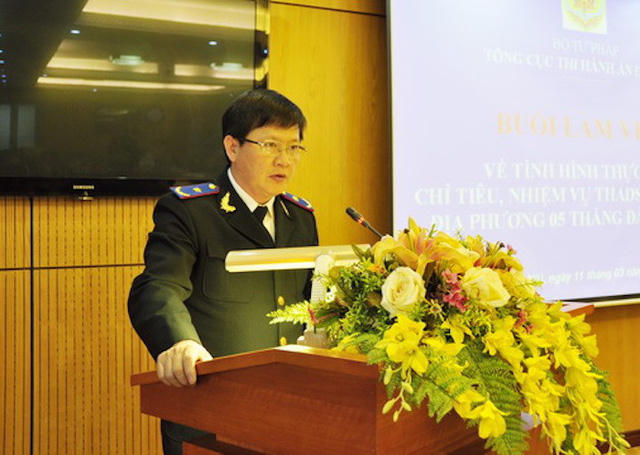 Ông Mai Lương Khôi - Quyền Tổng cục trưởng Tổng cục Thi hành án dân sự (Bộ Tư pháp).