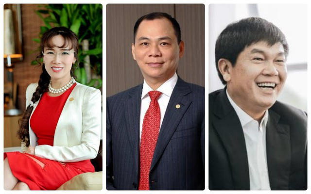 Ba tỷ phú USD giàu nhất Việt Nam bị sụt giảm mạnh tài sản do chứng khoán giảm sâu