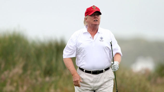 Donald Trump tổng thống thứ 45 của Mỹ.