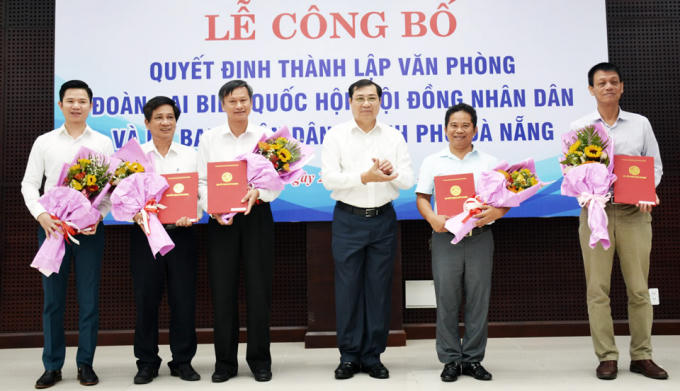 Đà Nẵng hợp nhất ba văn phòng ĐBQH, HĐND và UBND thành phố. Ảnh: Báo CAĐN.