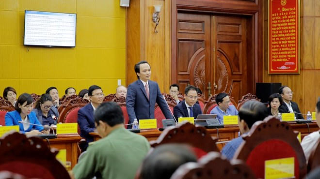 Ông Trịnh Văn Quyết, Chủ tịch HĐQT Tập đoàn FLC.