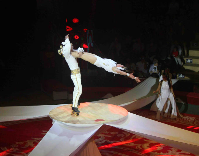 Một trong những tiết mục dự thi