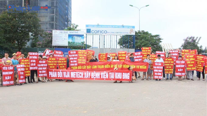 Vấn đề gây bức xúc nhất với cư dân đó là việc thay đổi quy hoạch theo hướng