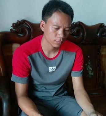 Anh Nguyễn Văn Trường cho rằng người cầm xẻng đánh vào đầu mình là Nguyễn Ích Trọng.