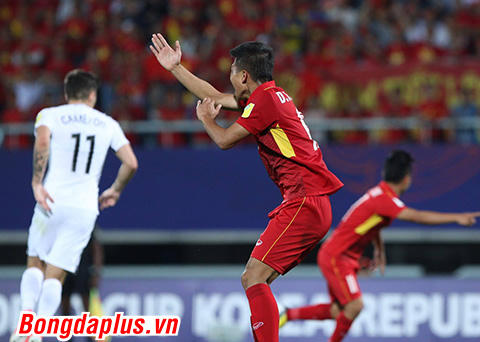 U20 Việt Nam không được hưởng Penalty. Ảnh: Ngọc Anh