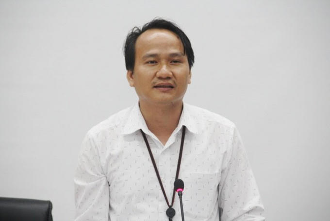Giám đốc Sở GD&amp;ĐT TP Đà Nẵng Nguyễn Đình Vĩnh.