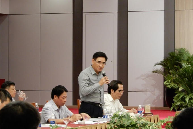 Ông Trần Văn Vĩnh, Phó chủ tịch UBND tỉnh Đồng Nai cho biết tỉnh sẽ làm hết sức nhưng ít nhất cũng phải 3 năm chứ không thể trong một ngày. Ảnh: TT