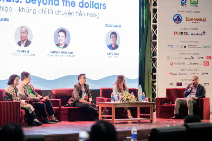 Phiên tham luận với chủ đề 5 vốn thu hút sự quan tâm của các công ty khởi nghiệp.