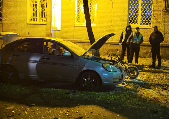 Hiện trường xảy ra vụ nổ. (Ảnh: Reuters)
