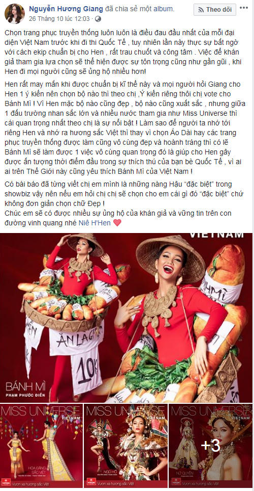 Lộ diện top 3 trang phục dân tộc cho H'Hen Niê tại Miss Universe 2018