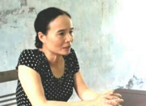 Đối tượng Nguyễn Thị Thoa.