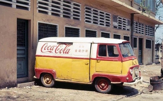 Nhãn hiệu coca cola đã xuất hiện tại Sài Gòn từ thời đó.