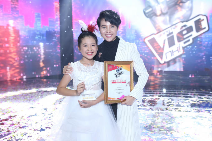 Ngọc Ánh - Học trò Vũ Cát Tường đăng quang quán quân The Voice Kids 2017