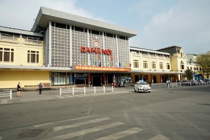 Toàn bộ diện tích của Ga Hà Nội rơi vào khoảng 21 ha