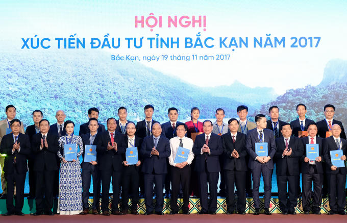 Thủ tướng Nguyễn Xuân Phúc tại hội nghị.