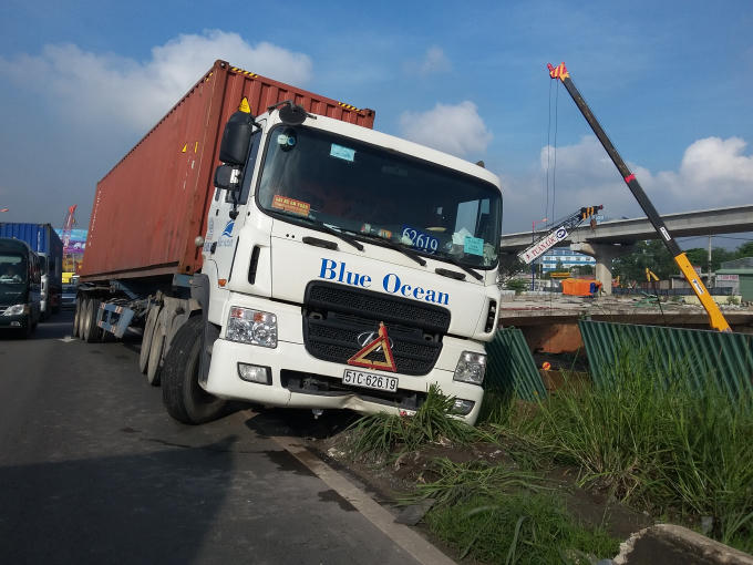Hiện trường vụ việc.