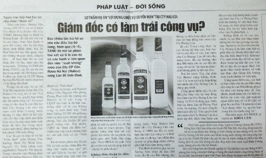 Được chuyển tội danh, nguy&ecirc;n Gi&aacute;m đốc Halico khẳng định &ldquo;phải chịu tội thay người kh&aacute;c&rdquo;