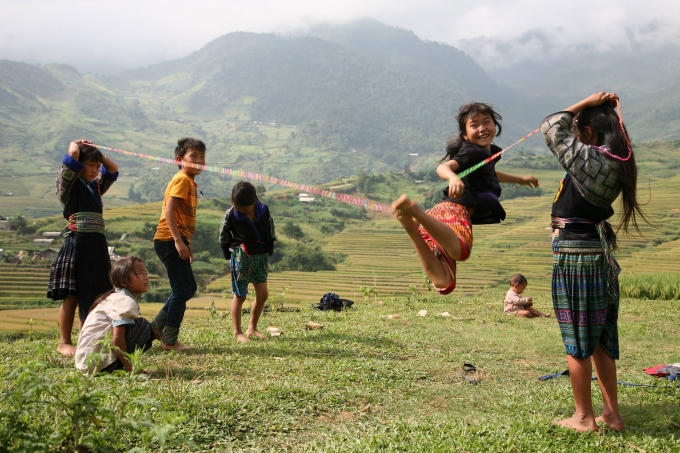 Cùng vui - Ảnh: Nguyễn Văn Thái