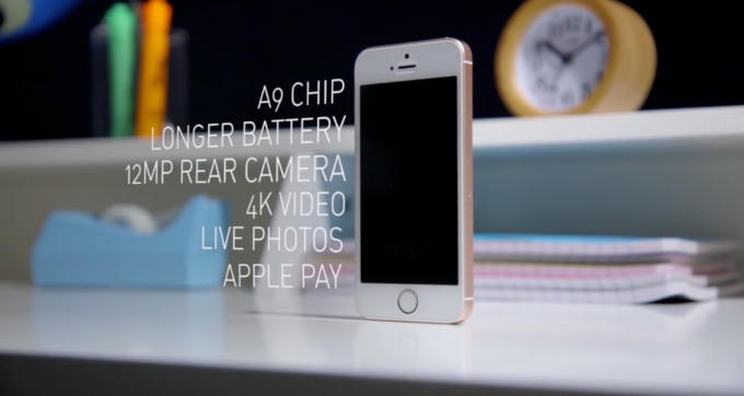 Cấu hình chi tiết sản phẩm mới của Apple - iPhone SE.