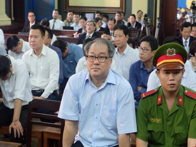 24/1 tuyên án Phạm Côngn Danh và đồng phạm. Ảnh PLO.