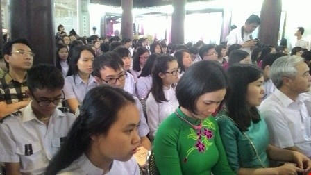 Buổi vinh danh môn lịch sử năm 2016.