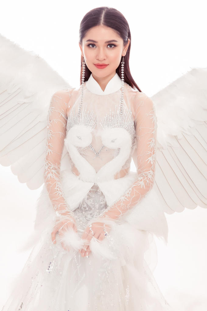 Á hậu Thùy Dung mang hình ảnh con cò của nông thôn Việt Nam đến Miss Intetnational 2017
