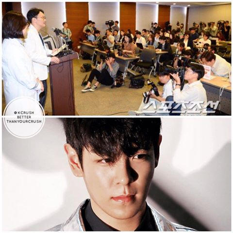 Các bác sĩ bệnh viện Ewha tiếp nhận điều trị bệnh cho T.O.P. Ảnh: K Crush