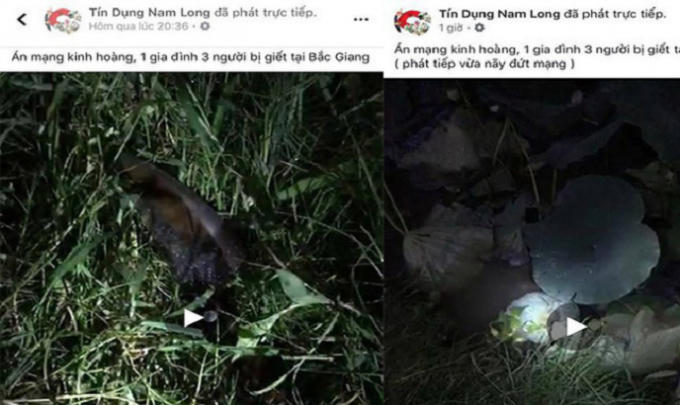 Thông tin được đăng tải trên mạng xã hội gây hoang mang dư luận.