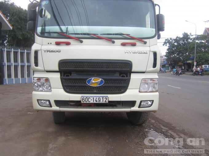 Hiện trường nơi xảy ra vụ tai nạn giao thông